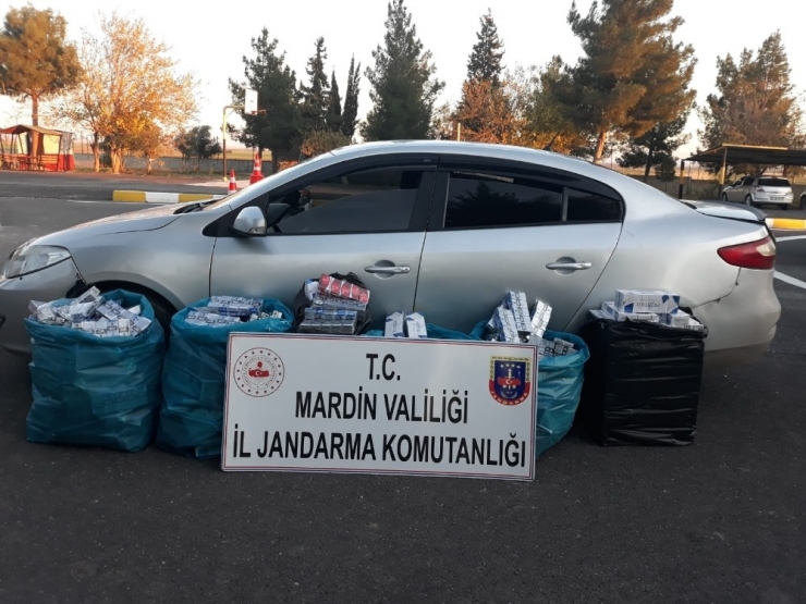 Mardin’de 5 Bin Paket Kaçak Sigara Ele Geçirildi
