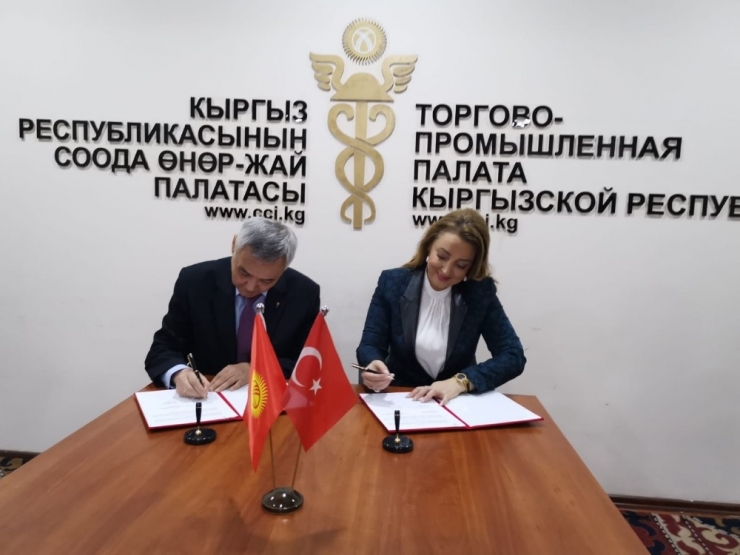 Uluskon, Bişkek Sanayi Ve Ticaret Odası İle Anlaşma İmzaladı