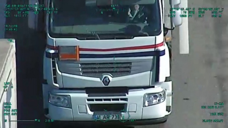 Gaziantep’te Helikopter Destekli Trafik Uygulaması