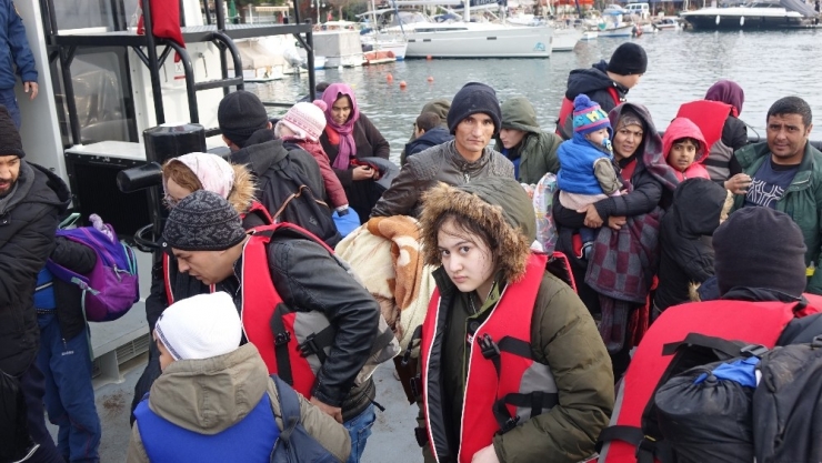 Çanakkale’de 102 Düzensiz Göçmen Yakalandı