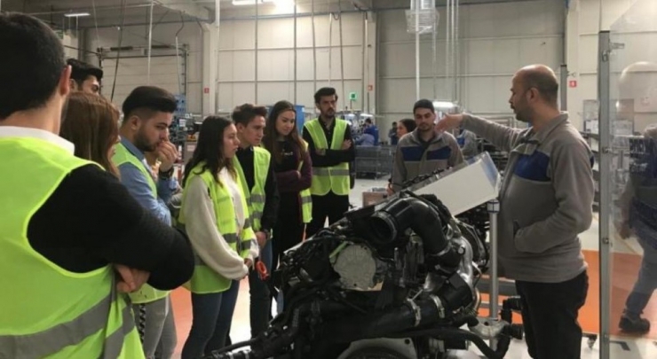 Dpü Kamer’den Kros Otomotiv’e Teknik Gezi