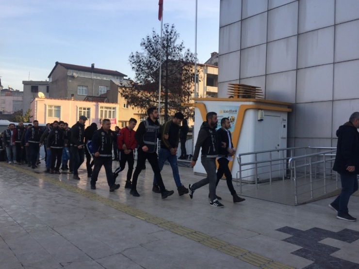 Ordu’daki Uyuşturucu Operasyonunda 19 Tutuklama