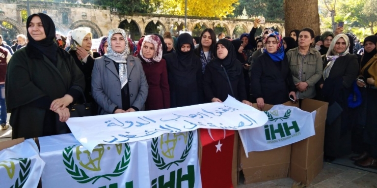 Şanlıurfa’da Çin’in Doğu Türkistan Protestosu