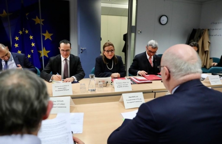 Ticaret Bakanı Pekcan: "Gümrük Birliği’nin Güncellenmesinde Karşımızda Güçlü Bir İrade Görmekten Memnun Olduk”