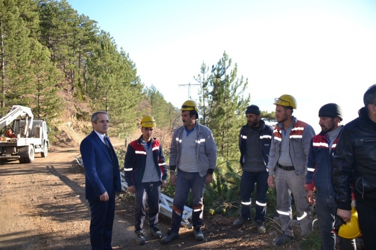 Kaymakam Pişkin, “Dipsizgöl En Önemli Projemiz Olacak”