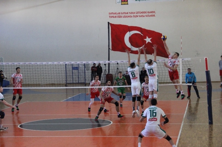 Tvf Erkekler 1. Lig: Solhanspor: 3 - Ziraat Bankası: 0