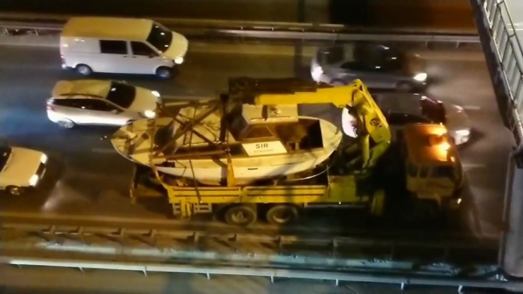 E-5 Karayolu’nda İlginç Olay