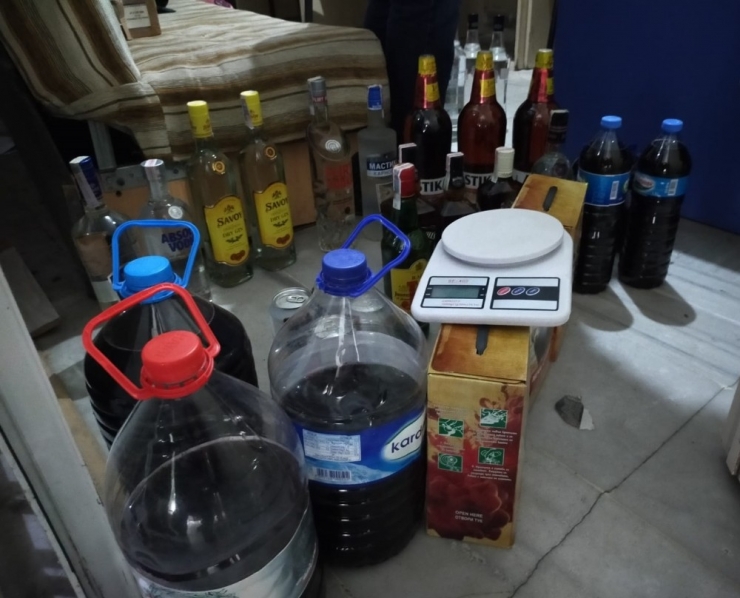 Edirne Merkezli Üç İlde Kaçak İçki Operasyonu