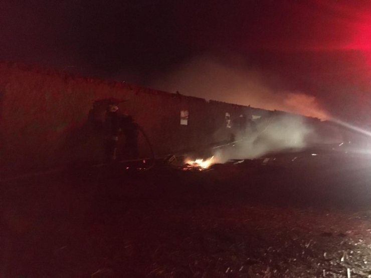 Konya’da Ahır Yandı, 240 Hayvan Telef Oldu