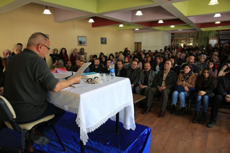 Şair-yazar Şükrü Erbaş Vanlı Okurlarıyla Buluştu