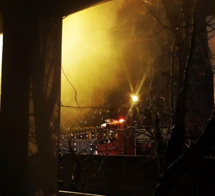 Van’da Ev Yangını