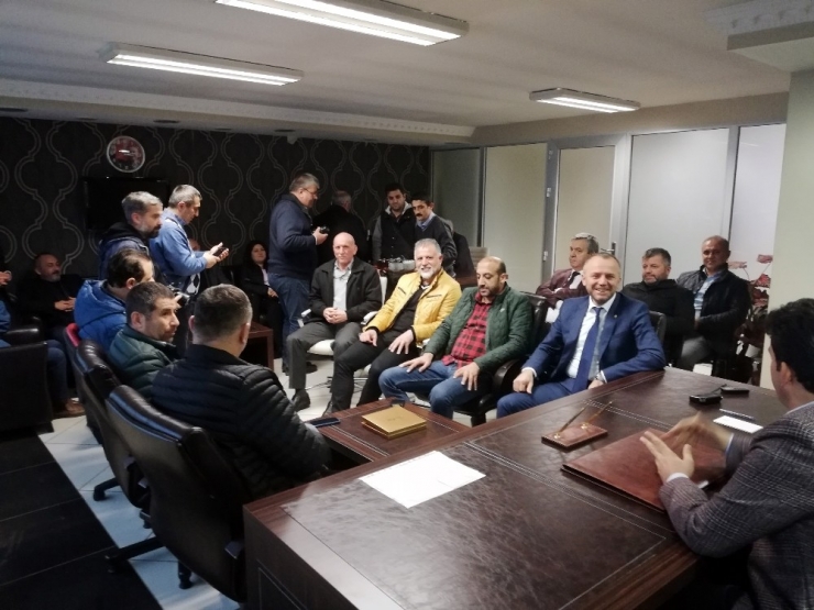 Başkan Keleş Müteahhitler İçin Ak Parti’den Destek İstedi