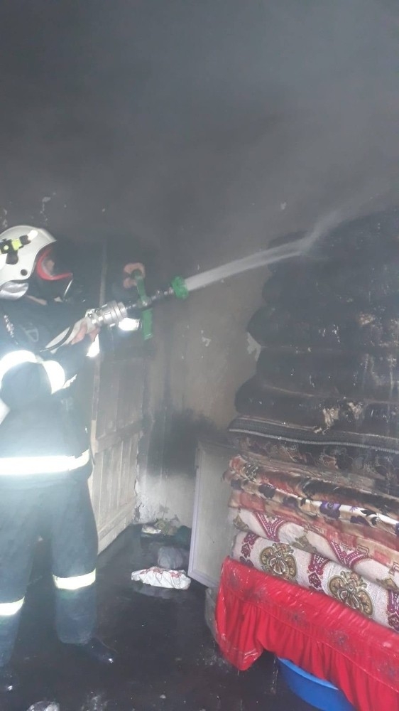 İkamet Yangını Korkuttu