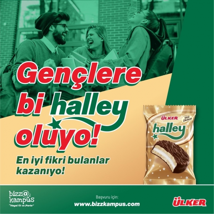 “Bizz@kampüs”te Üniversiteliler, Fikirlerini “Ülker Halley” İçin Yarıştıracak