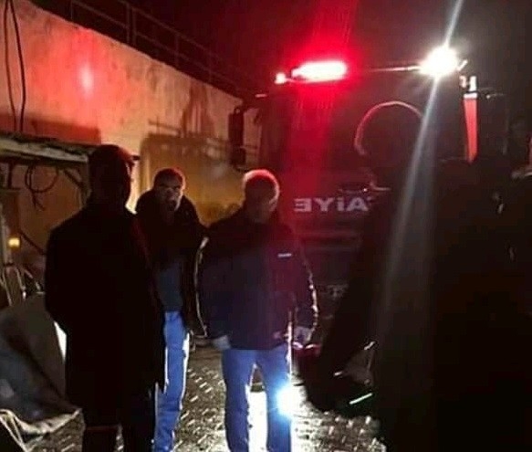 Elazığ’da İki Ev Yandı: 2 Yaralı