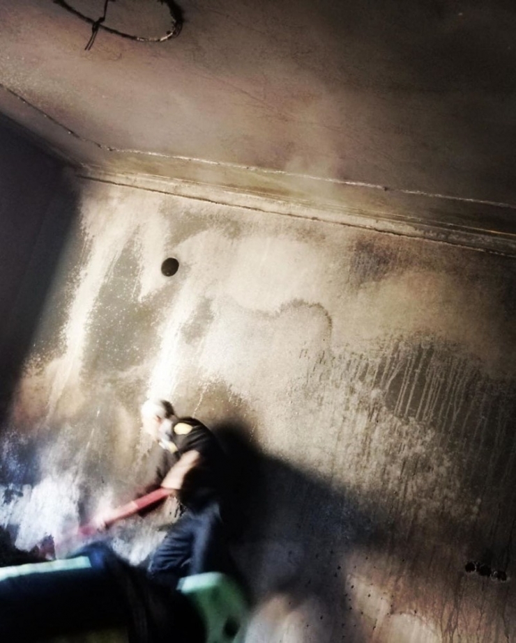 Gevaş’ta Ev Yangını