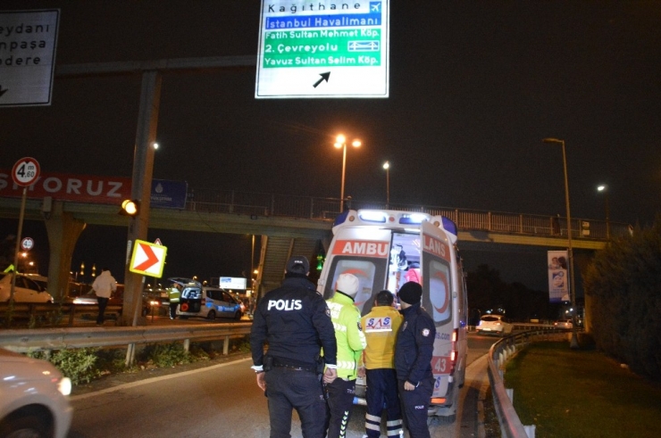 E-5’te Dehşet Saçtı, Polis Çağrılınca Oğlunu Bırakıp Kaçtı