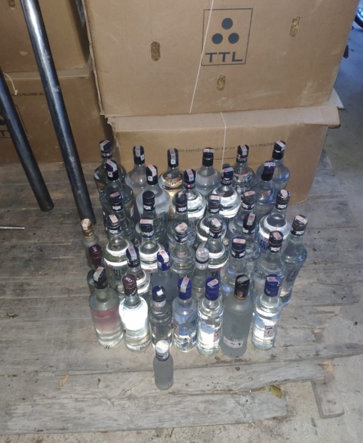 Kula’da Sahte İçki Operasyonu: 4 Gözaltı