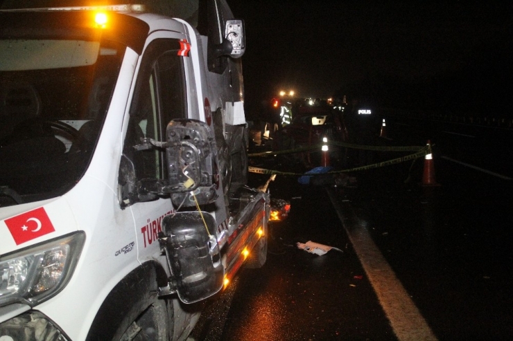 Tem’de Aracından İnen Sürücüsün Ölümüne Neden Olan Tır Şoförü Tutuklandı