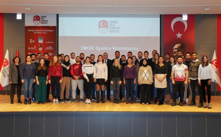 Tmok Sporcu Komisyonu Toplantısı Olimpiyatevi’nde Düzenlendi