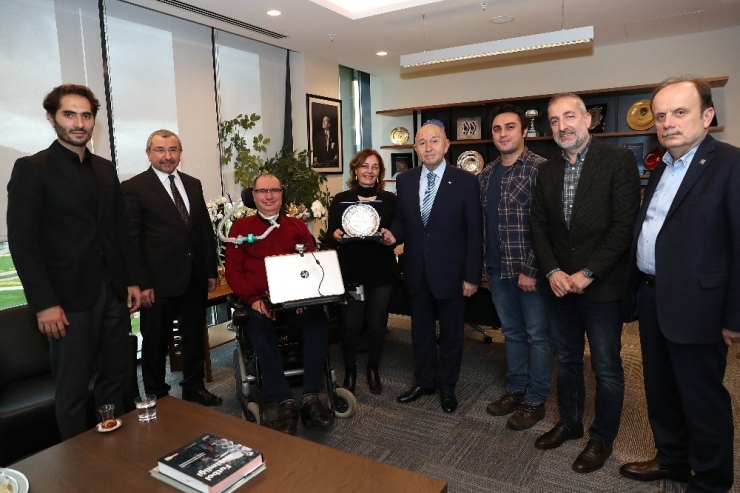 Als Mnh Derneği Başkanı İsmail Gökçek’ten Nihat Özdemir’e Ziyaret