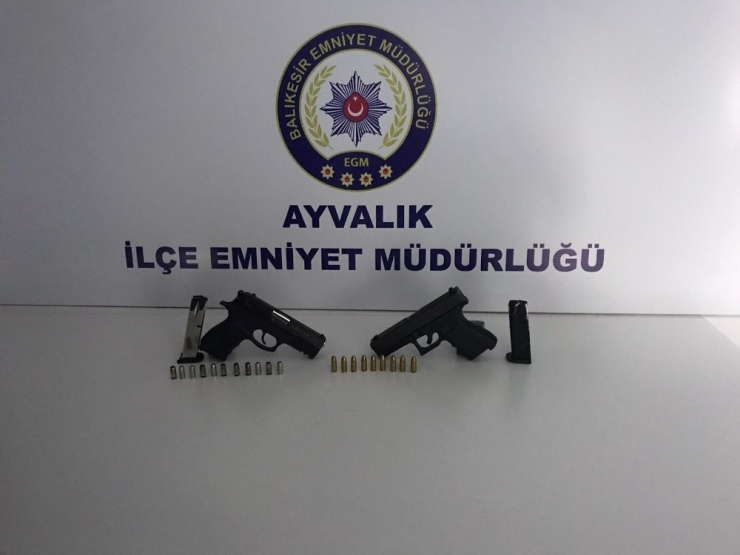 Balıkesir’de 17 Silah Ele Geçirildi