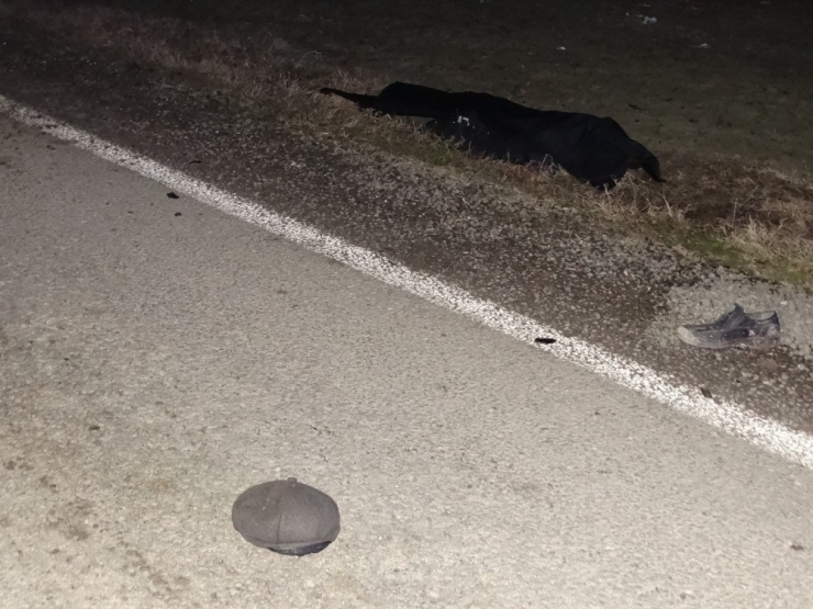 Otomobilin Çarptığı Yaya Hayatını Kaybetti