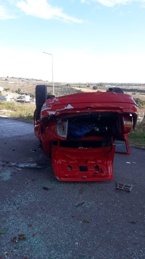 Otomobilini Park Ederken Yüksekten Düşen Sürücü Yaralandı
