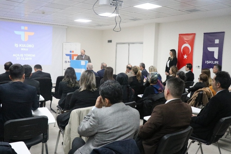 Bolu’da, İş Kulübü Açılışı Yapıldı