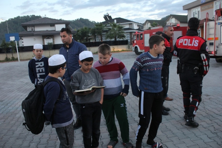 Antalya’da Müftülük Binasında Yangın