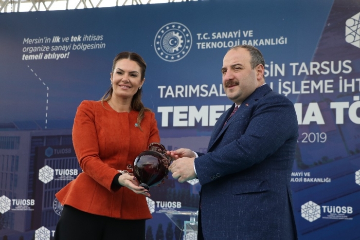 Bakan Varank, Mersin Tarsus Tarımsal Ürün İşleme İhtisas Osb’nin Temelini Attı