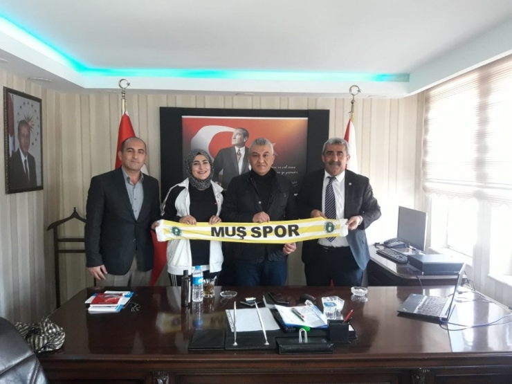 Başkan Türkan’dan Kaymakam Yalçın’a Ziyaret