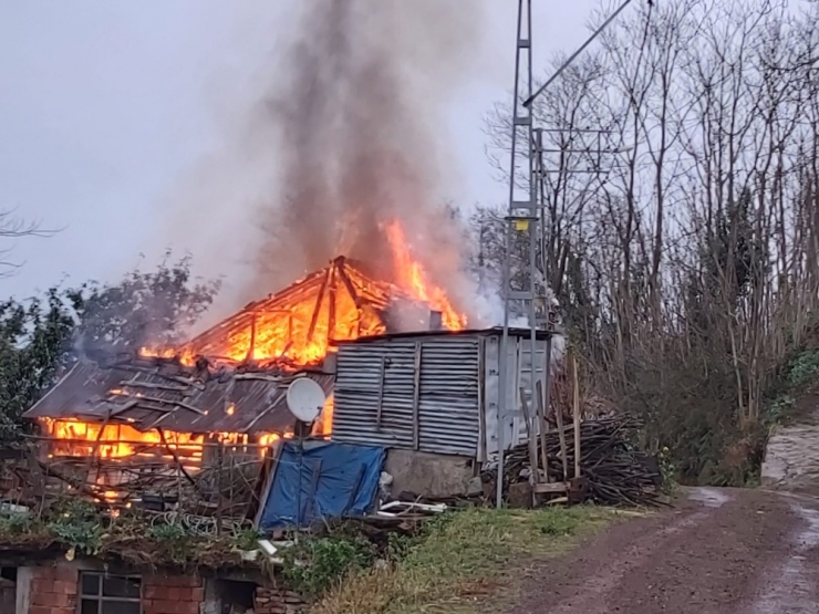 95 Yaşındaki Şahıs Yangında Can Verdi