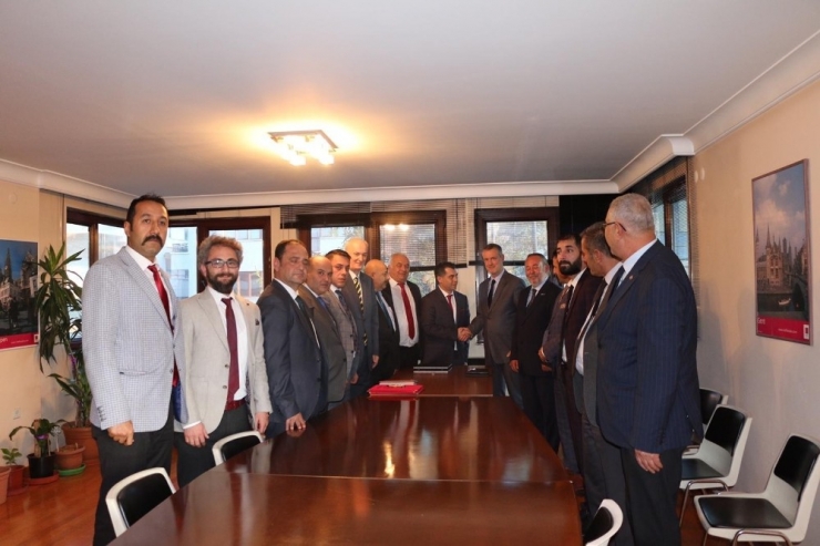 Başkan Cevahiroğlu, Büyükelçi Malherbe’den Ab Üyeliği İçin Destek İstedi