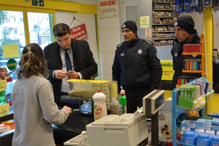 Şehzadeler Ve Yunusemre Zabıtalarından Yılbaşı Denetimi