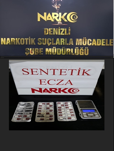 Denizli’de Uyuşturucu Operasyonlarında 4 Kişi Tutuklandı