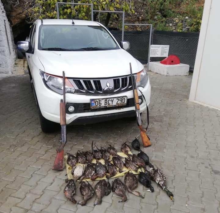 Milli Parktaki Kaçak Ava 32 Bin Tl Ceza