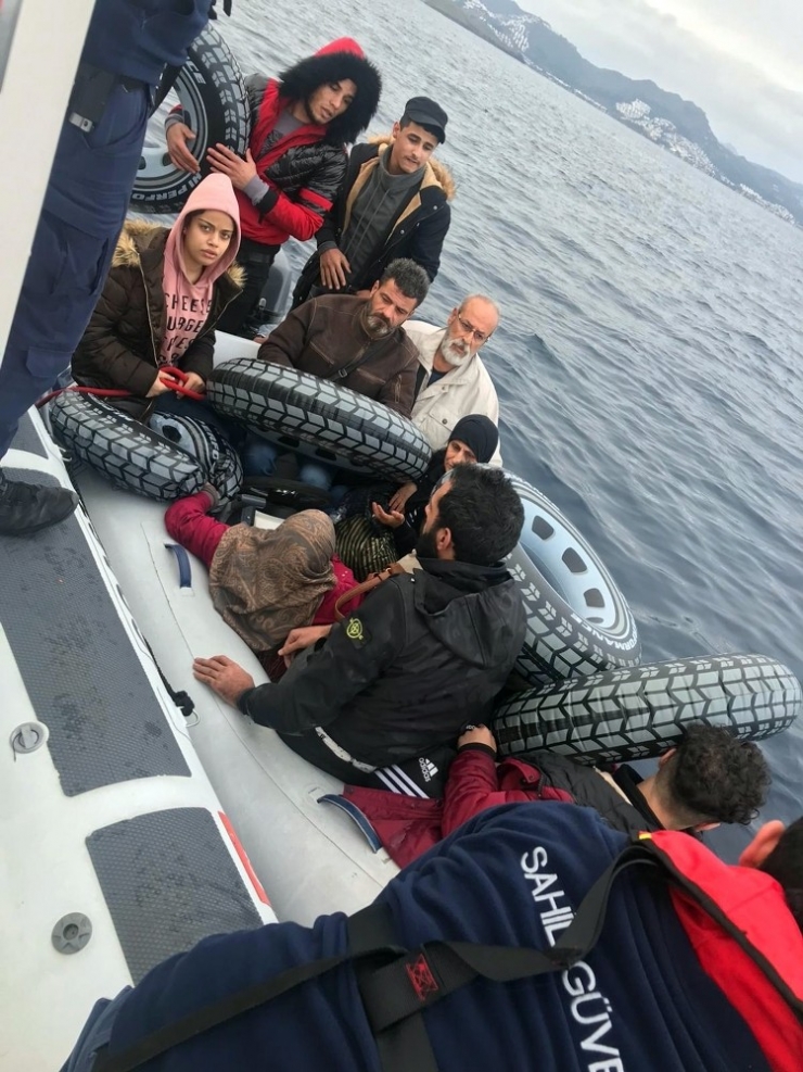 Bodrum’da 54 Düzensiz Göçmen Yakalandı