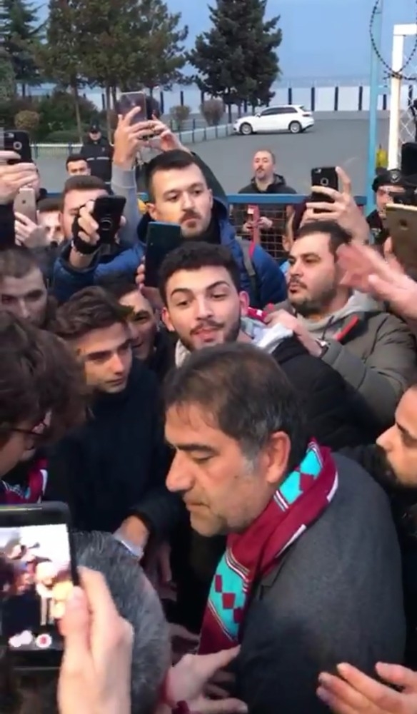 Ünal Karaman Trabzon’dan Ayrıldı