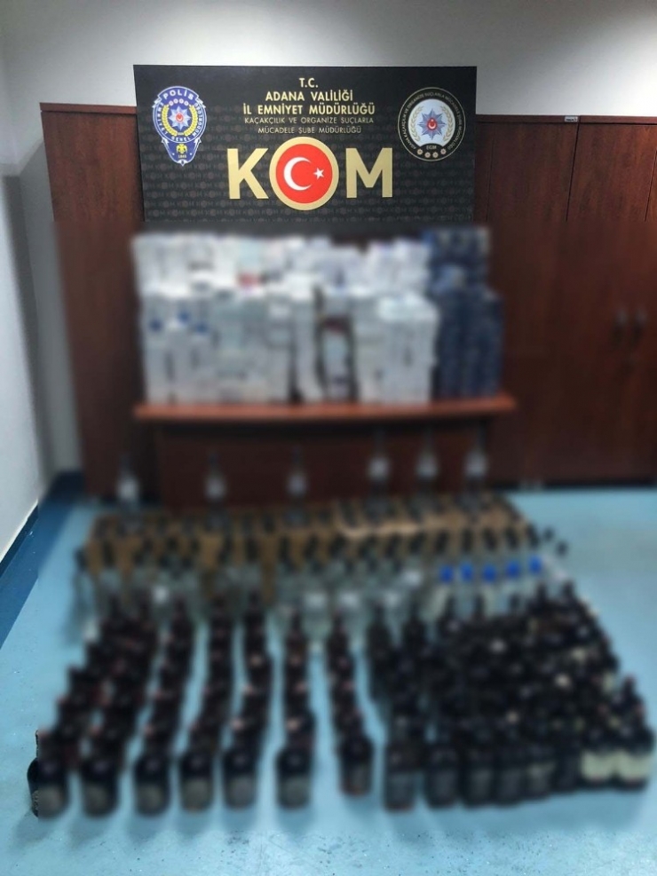 Yılbaşında Sahte Ve Kaçak İçkiye Geçit Verilmedi