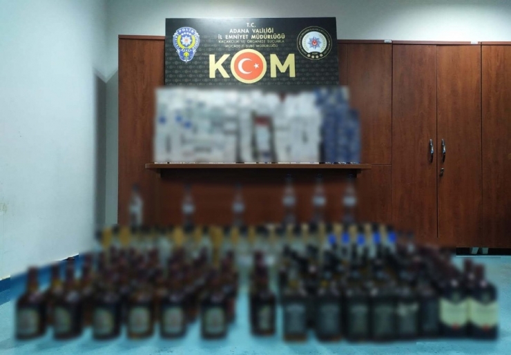 Yılbaşında Sahte Ve Kaçak İçkiye Geçit Verilmedi