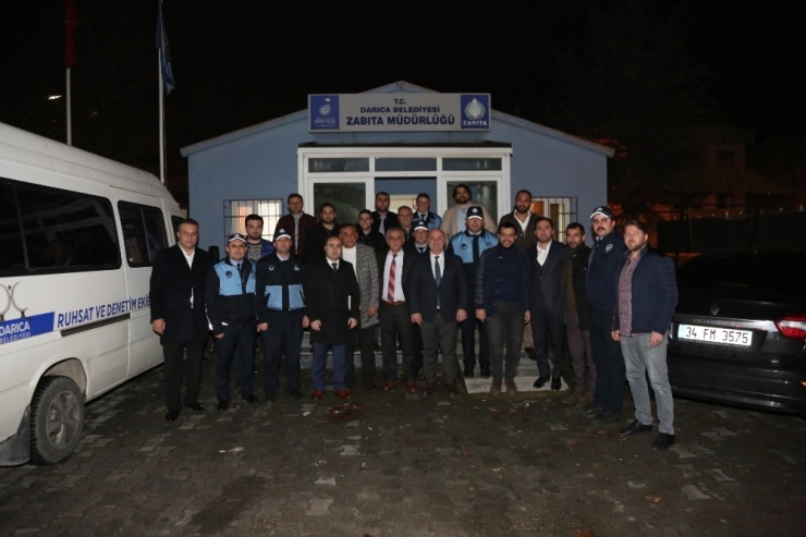 Başkan Bıyık Yılbaşı Gecesini Çalışarak Geçirdi