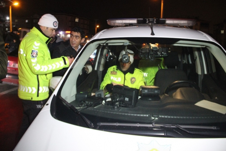 Konya’da Yılın İlk Trafik Cezası Alkollü Sürücüye Kesildi