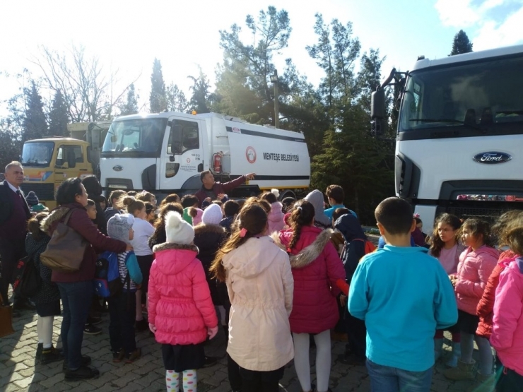 Çevre Kulübü Öğrencileri Atık Tesisini Ziyaret Etti