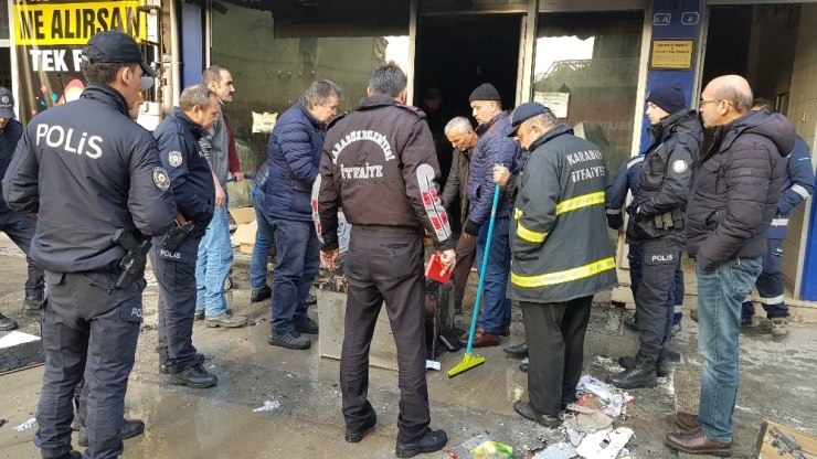 Karabük’te Elektronik Eşya Dükkanında Yangın Korkuya Neden Oldu