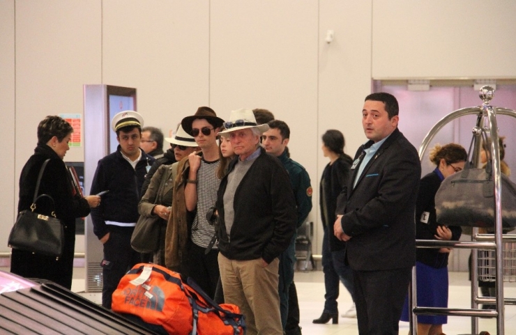 Abd’li Ünlü Michael Douglas Ve Catherine Zeta-jones Çifti Tatil İçin İstanbul’da