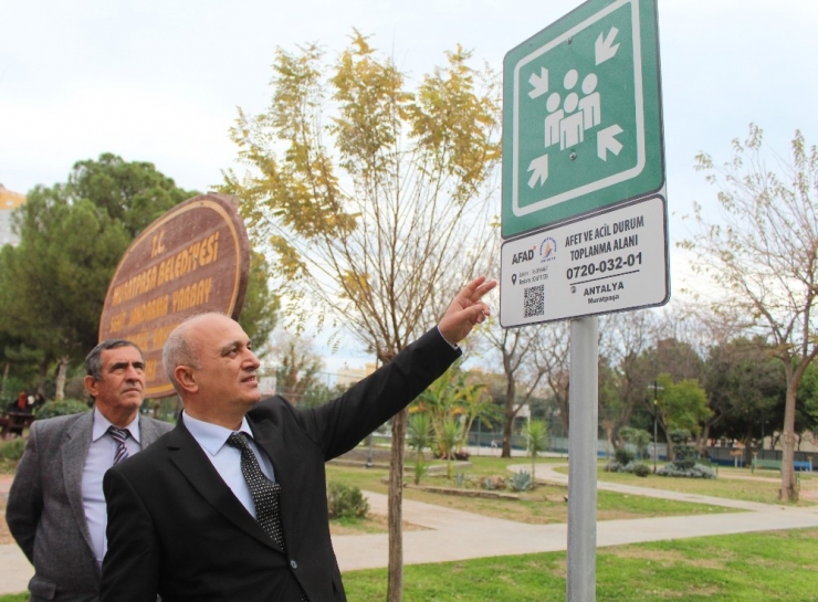 Afad’tan Acil Toplanma Alanı Açıklaması
