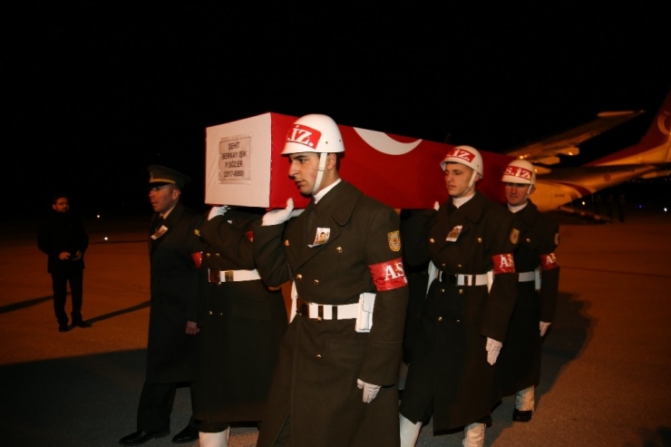 Kuzey Irak Şehidinin Cenazesi Memleketi Tokat’a Getirildi