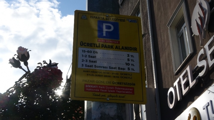 Isparta Trafiğine ‘Ücretli Otopark’ Neşteri