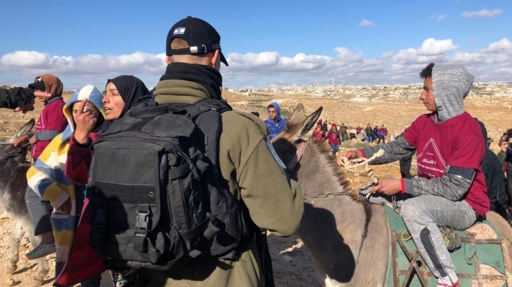 İsrail Güçleri, Filistinlilerin Zeytin Fidanlarını Dikmesini Engelledi